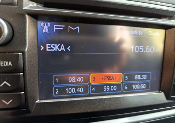 Toyota Auris cena 53700 przebieg: 131834, rok produkcji 2013 z Węgorzewo małe 667